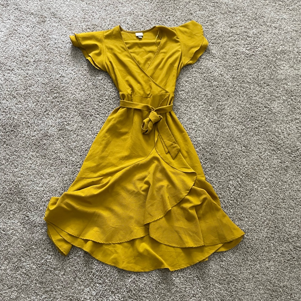 💛 A NEW DAY x TARGET 💛 Ruffled MIDI Dress 💛